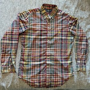 Ralph Lauren Medium classic fit plaid button-down